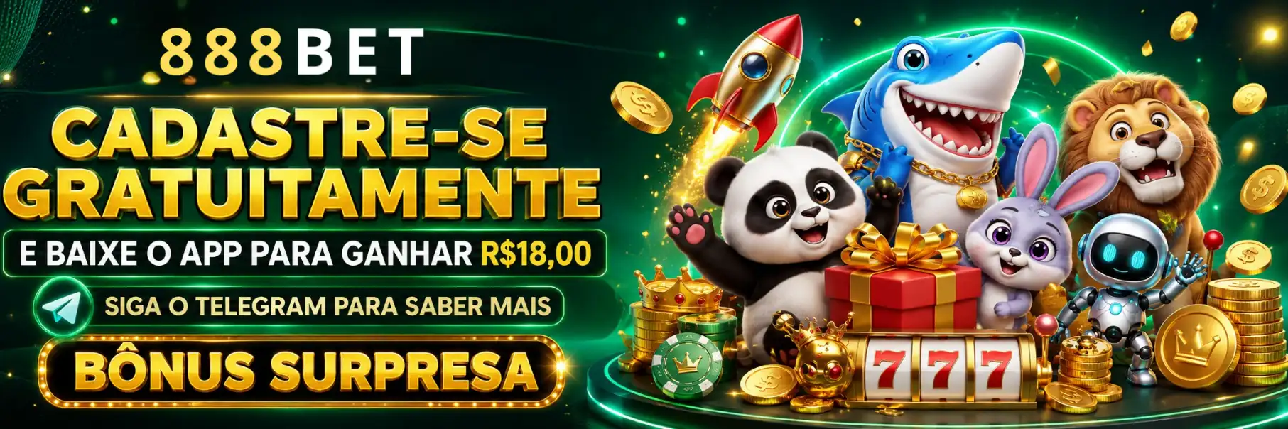 888BET Cassino Online | Slots, Ao Vivo e Aviator 1 888BET Banner